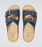 Brunello Cucinelli Urban leather sandals