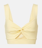 Norba Shell cutout sports bra