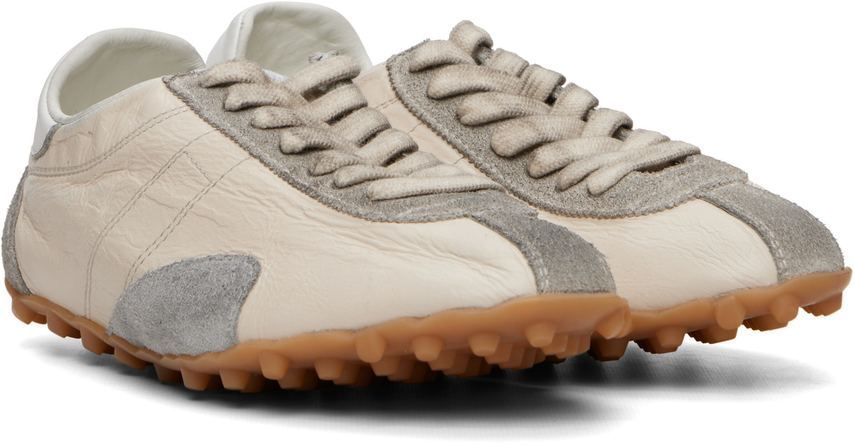 Maison Margiela Off-White & Gray Sprinters Sneakers