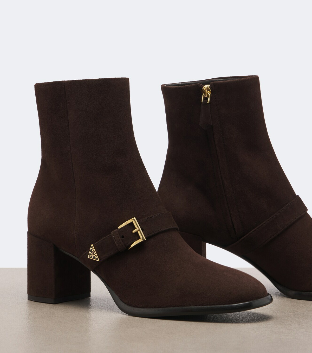 Prada Suede ankle boots