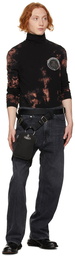 Vivienne Westwood Black Recycled Tom Belt Bag