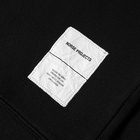 Norse Projects Men's Fraser Tab Series Popover Hoody in Black