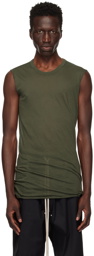 Rick Owens Green Porterville Basic Tank Top