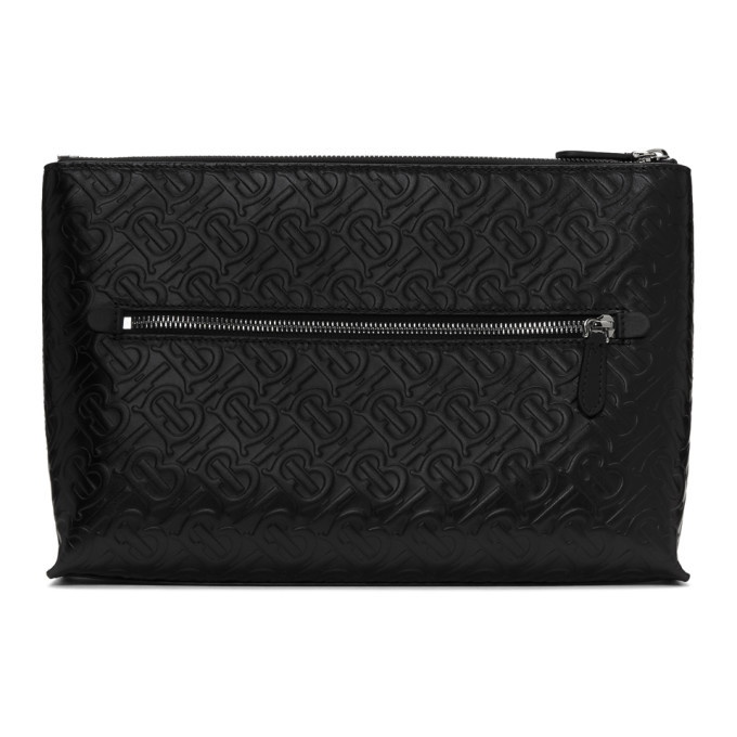 Photo: Burberry Black Large Monogram Pouch