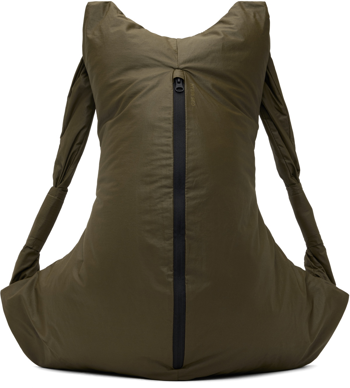 Hyein Seo Khaki Poplin Backpack Hyein Seo