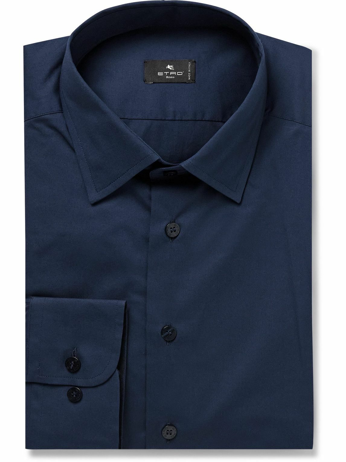 Chemise Homme ETRO Slim Fit Verte - 97% Coton 3% élasthanne - Neuf Avec étiquettes