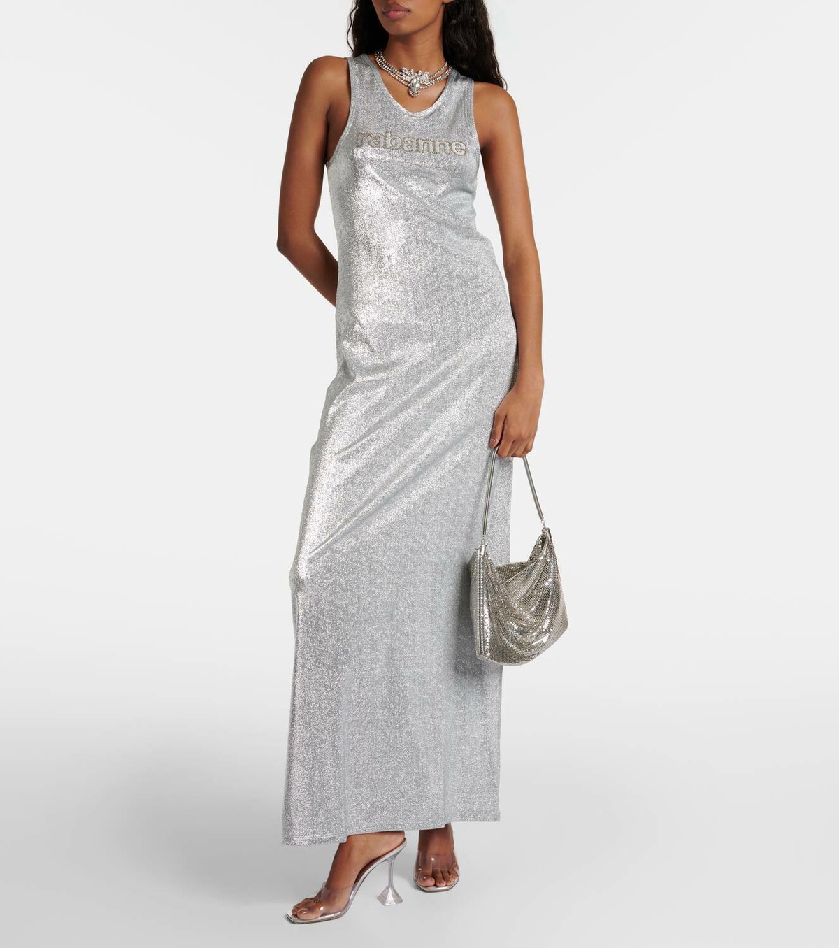 バッグ・カバンその他 RABANNE Woman Mini bag Silver 25ESS0137PLX168 P688 20509295_50509629_600.jpg