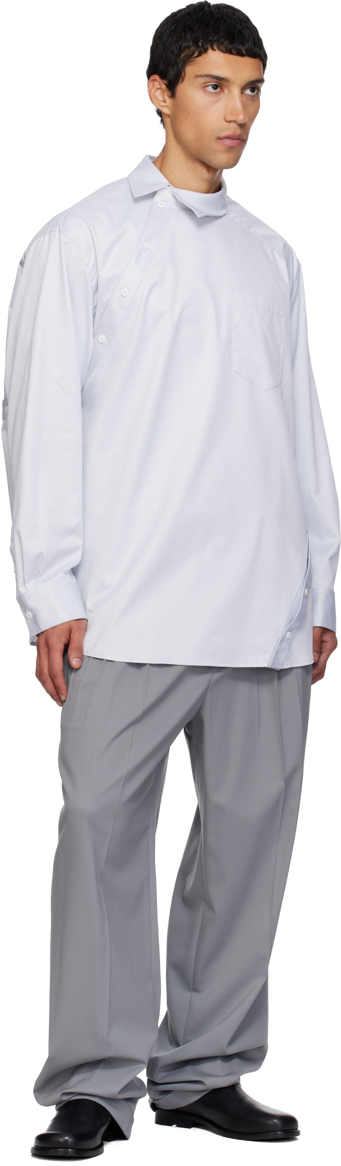 Peter Do Gray Jade Trousers