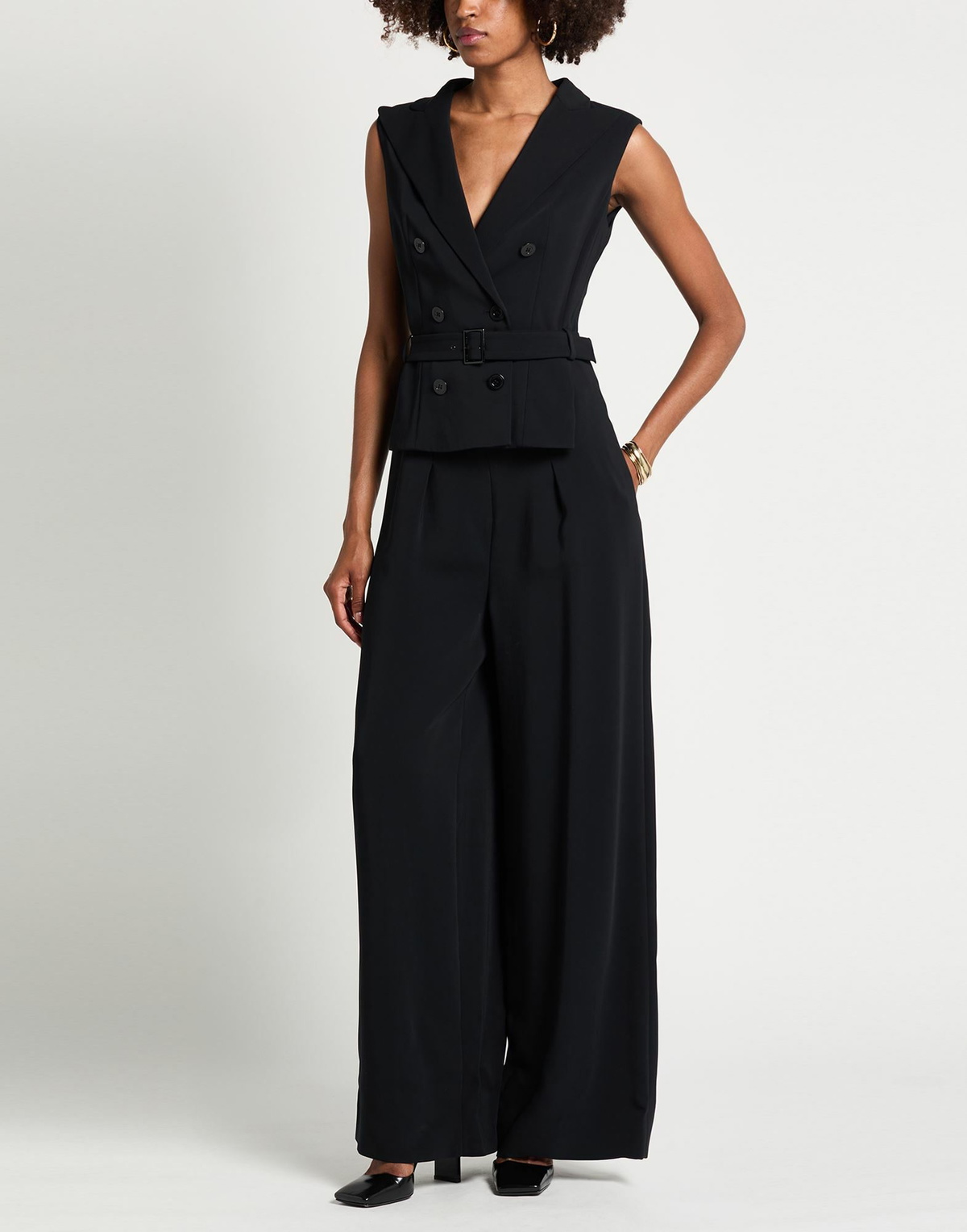 Alberta Ferretti Womens Jumpsuit in Black