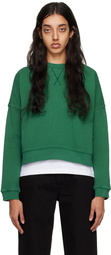 YMC Green Almost Grown Sweatshirt