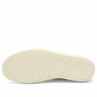 Rick Owens Men's Suede Vintage Sneaks in Steel/Milk/Milk