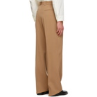 Jil Sander Tan Calvary Trousers