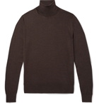 Dolce & Gabbana - Wool Rollneck Sweater - Brown