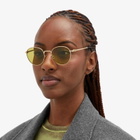 Miu Miu Eyewear Women's 55ZS Sunglasses in Gold/Olive Green 