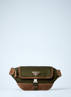 Prada Re-Nylon And Suede Belt Bag