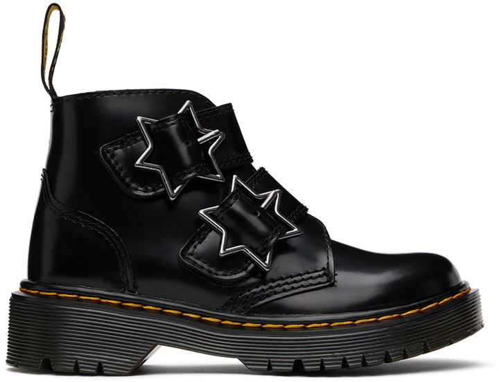 Photo: Dr. Martens Kids Black Devon Bex Big Kids Boots