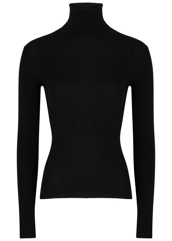Photo: Day Birger ET Mikkelsen Sierra Roll-neck Wool Jumper Black