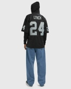 Mitchell & Ness NFL DARK JERSEY LAS VEGAS RAIDERS 2017 MARSHAWN LYNCH #24 Black Men