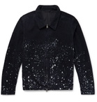 Saturdays NYC - Harrison Bleached Cotton-Corduroy Jacket - Blue