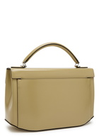 Toteme Glossed Leather top Handle bag - Beige - One Size