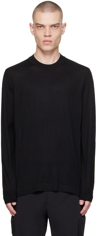 Photo: NORSE PROJECTS Black Teis Sweater