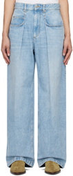 Isabel Marant Blue Janael Jeans