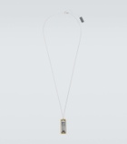 Lemaire Harmonica silver pendant necklace