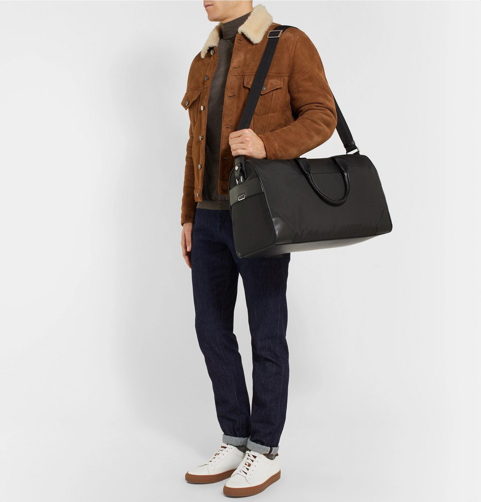 Montblanc Extreme 3.0 Duffle Bag, Leather, Soft Fabric, Black