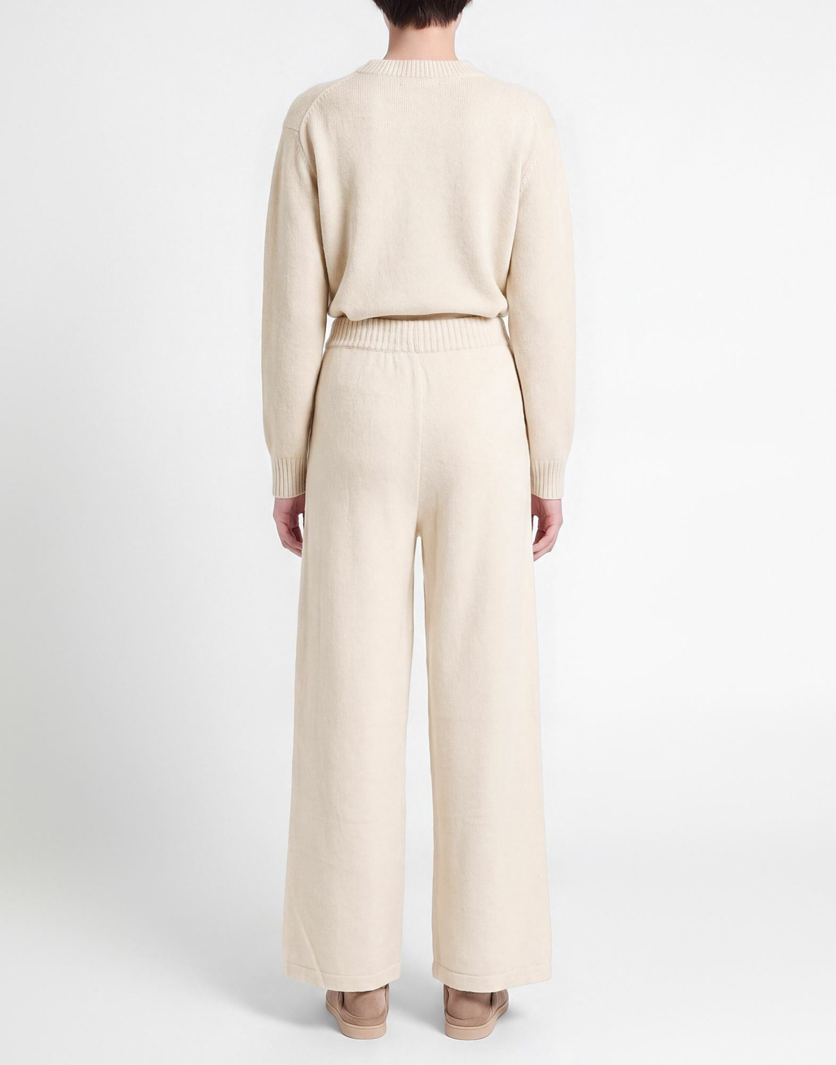 Laneus Womens Pants in Cream