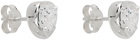 Hatton Labs Silver Heart Stud Earrings