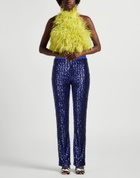 Chiara Boni La Petite Robe Womens Pants Bright in Blue