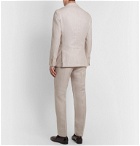Hugo Boss - Nelin Ben Slim-Fit Linen Suit - Neutrals