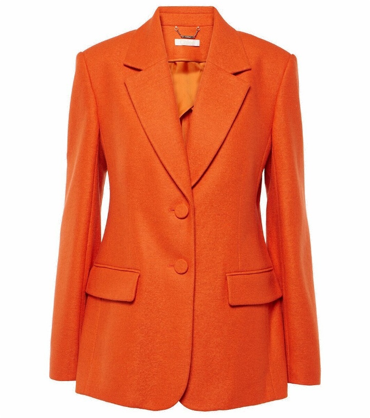Photo: Chloé Felted wool and cashmere jersey blazer