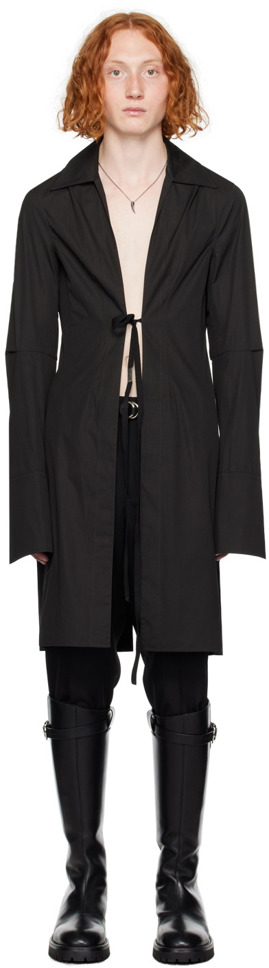 Ann Demeulemeester Black Aert Shirt