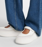 Chloé Nama leather platform sneakers