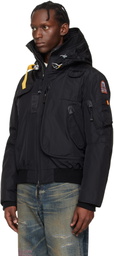 Parajumpers Black Gobi Hooded Down Jacket