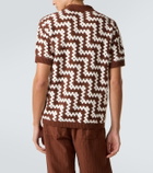 Frescobol Carioca Pinto crochet cotton cardigan