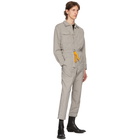 Haider Ackermann Grey Workwear Jumpsuit