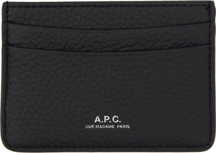 Photo: A.P.C. Black André Card Holder