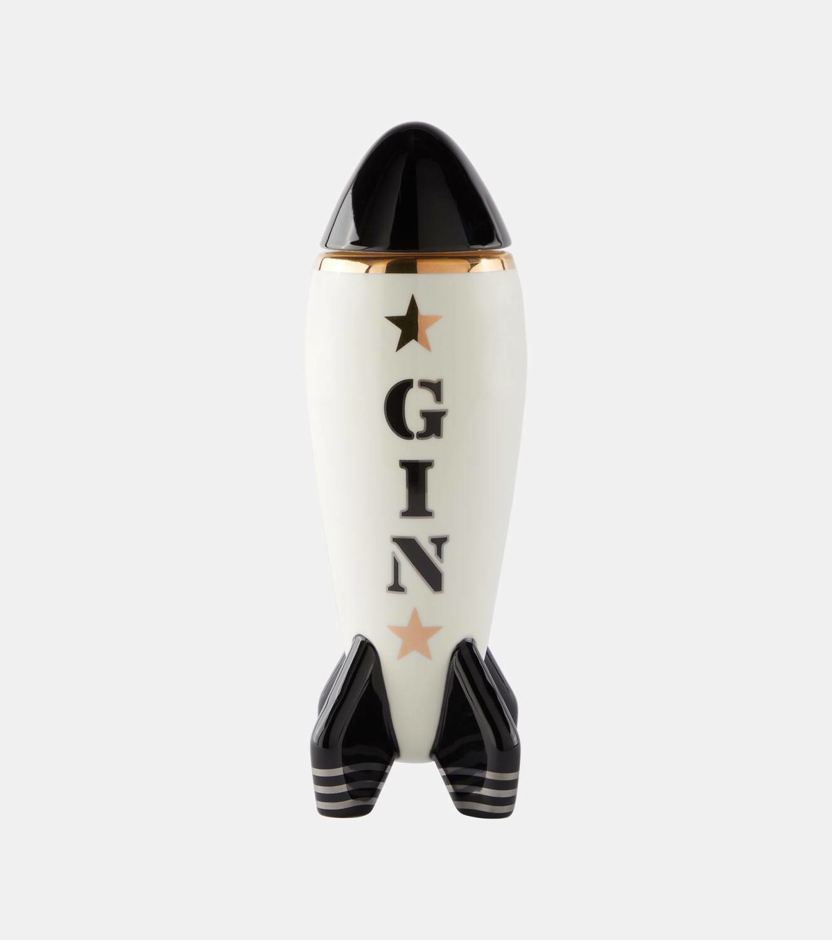 Jonathan Adler Rocket porcelain decanter