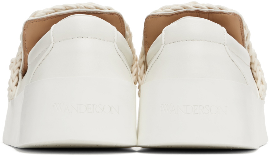 JW Anderson White Popcorn Sneakers