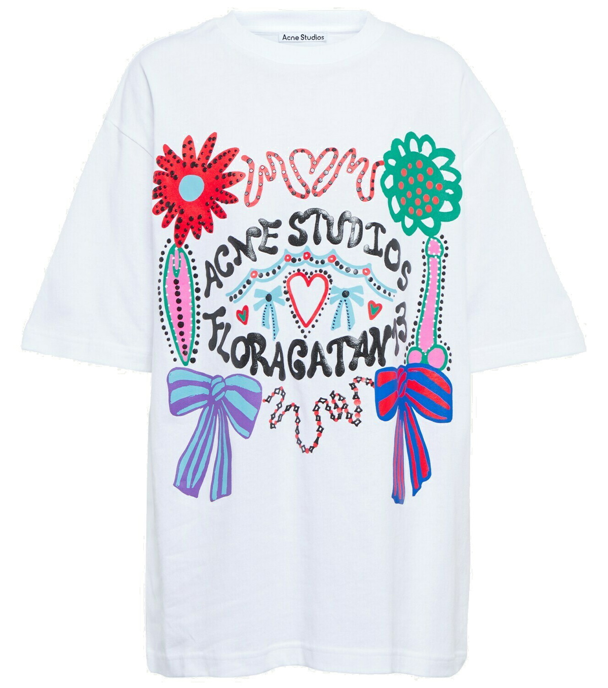 Acne Studios - Cotton printed T-shirt Acne Studios