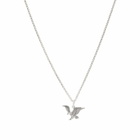 Serge DeNimes Men's Eagle Necklace in Silver 