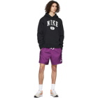 Nike Purple Woven Sportswear Shorts