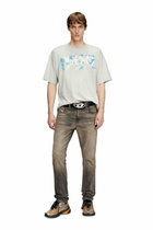 Diesel T-shirt with Diesel Core print - T-Shirts Mens in Grey