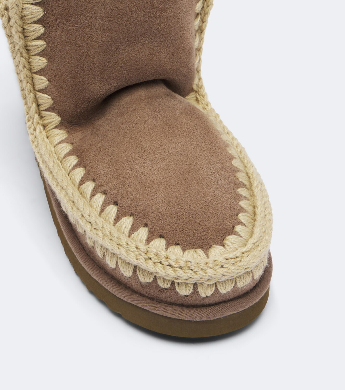Mou 18 shearling-lined suede ankle boots
