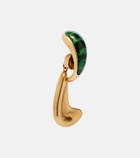 Khaite Cyclone 18kt gold-plated drop earrings