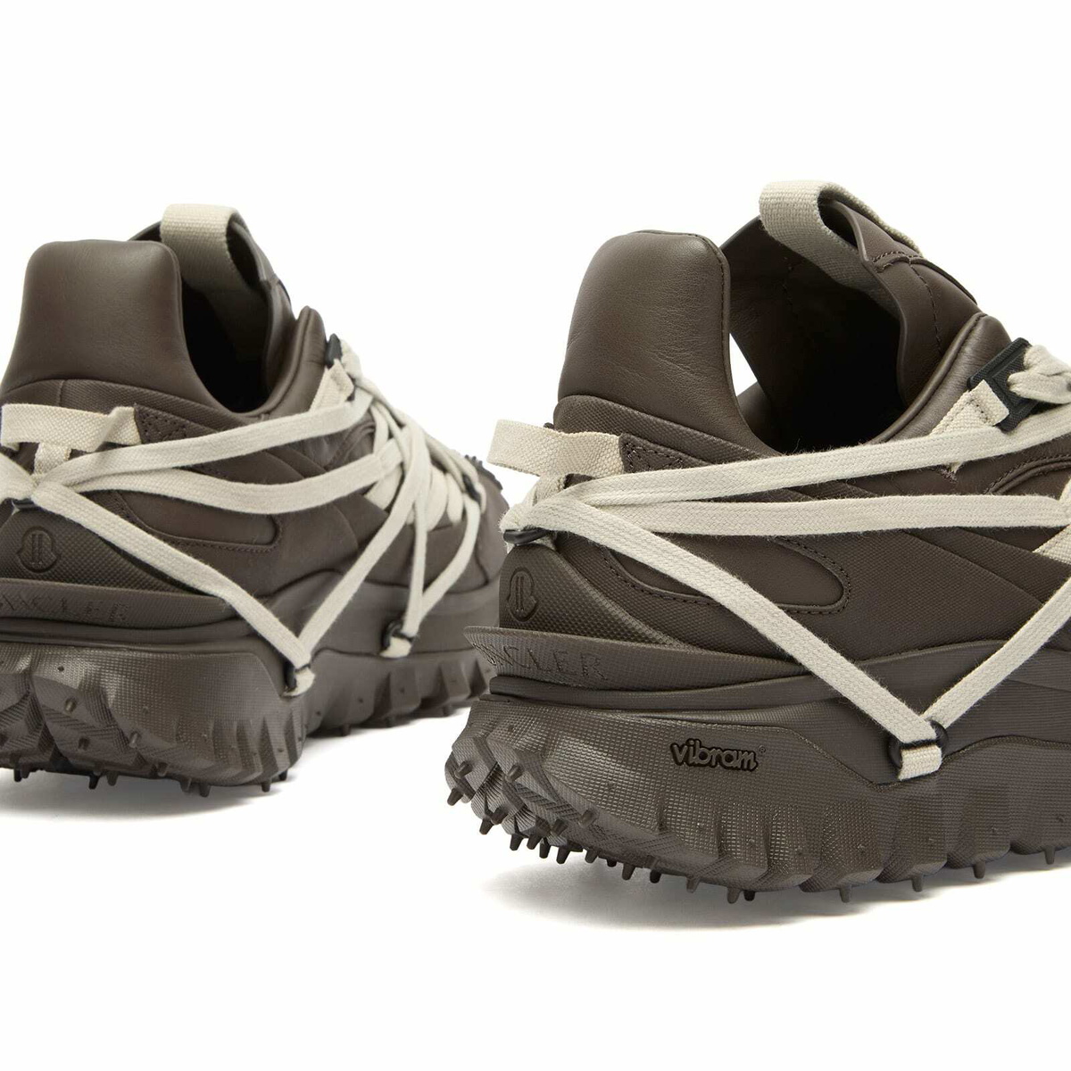 Rick Owens x Moncler Trailgrip Megalace Sneaker in Dark Dust