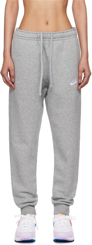 Photo: Nike Gray Sportswear Club Sweatpants