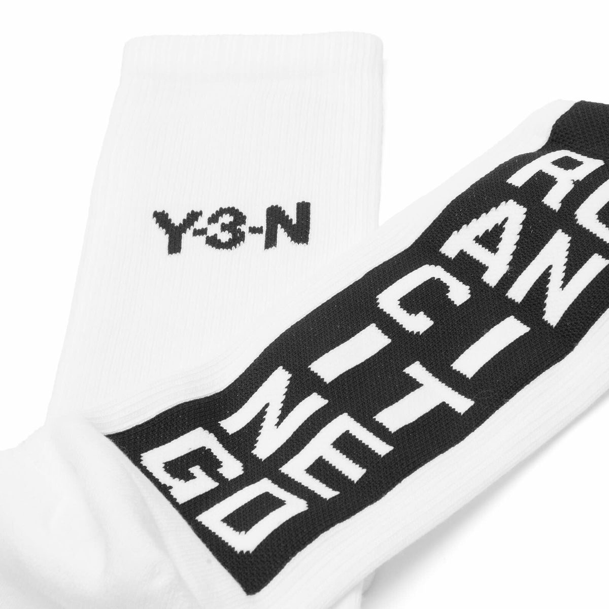 Y-3 Men's x NBHD Crew Socks in White